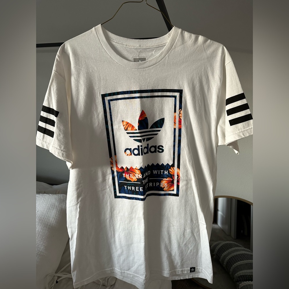 ADIDAS THREE STRIPES TEE